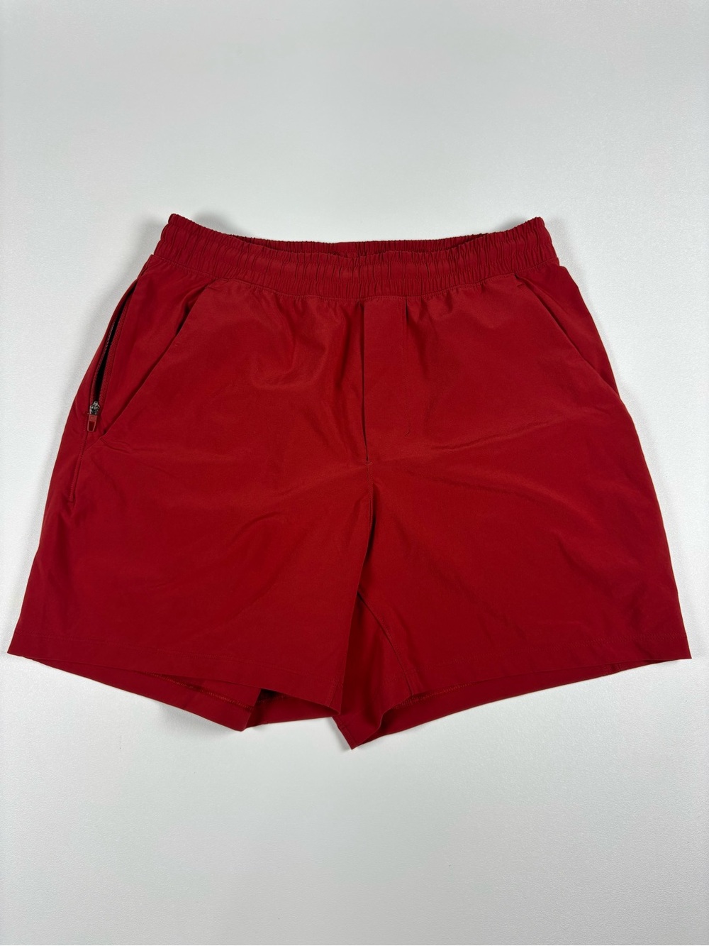 lululemon athletica Men's Red Unlined 5” Inseam Shorts